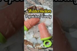 Watermelon Popsicles/ Candy || Summer Special Watermelon Recipe..#shorts #trending #shortsfeed #odia