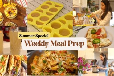 Weekly Meal Plan - Summer Special - 6 Quick Lunchbox and Dinner Ideas for Busy Days