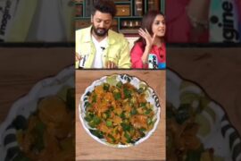 5 min me banne wali testi and healthy bhindi recipe #youtubeshorts #food #bhindi #viral #shorts