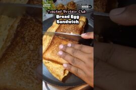 Toasted Protein Club: Street Style Bread Egg Sandwich Recipe #jatavkitchen #recipe #shorts #short