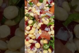 Healthy Salad Recipe l Easy Salad Diet Recipe l Healthy Chana Salad Recipe