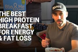 High Protein Breakfast for Energy & Fat Loss