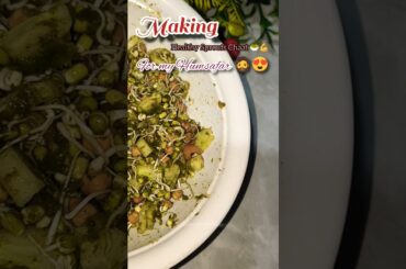 Healthy Sprouts Chaat For my Husband | Weight loss recipe #ytshortsindia #sprouts #healthy #trending