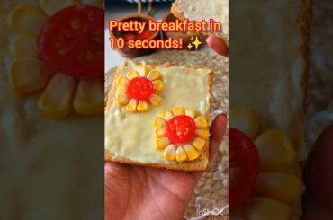 Easy Sandwich Recipe in 10 Seconds | Healthy Breakfast Idea | Edible Food Art