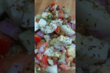 High Protein Healthy Salad|Egg recipe #shorts #short #diet #food #trending #viral #youtube #cooking
