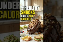 5 Healthy Snacks Under 200 Calories #mimichef  #healthyfood #shorts #viral