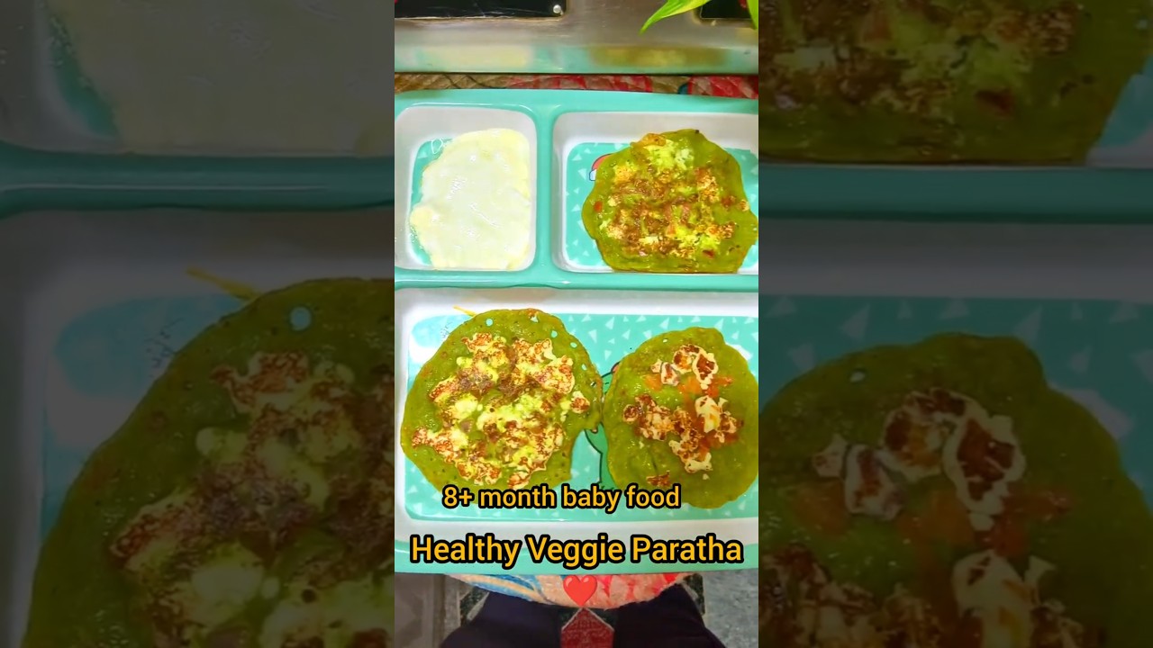 Healthy Vegetable Paratha for Kids | Easy Lunchbox Recipe #babyfood #shortsfeed #shorts #trending Healthy Vegetable Paratha for Kids | Easy Lunchbox Recipe #babyfood #shortsfeed #shorts #trending