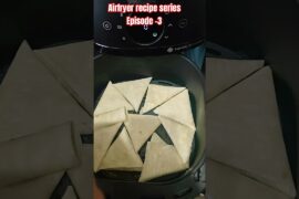 Airfryer samosa recipe|Healthy snacks recipes| Samosa Keema recipe|