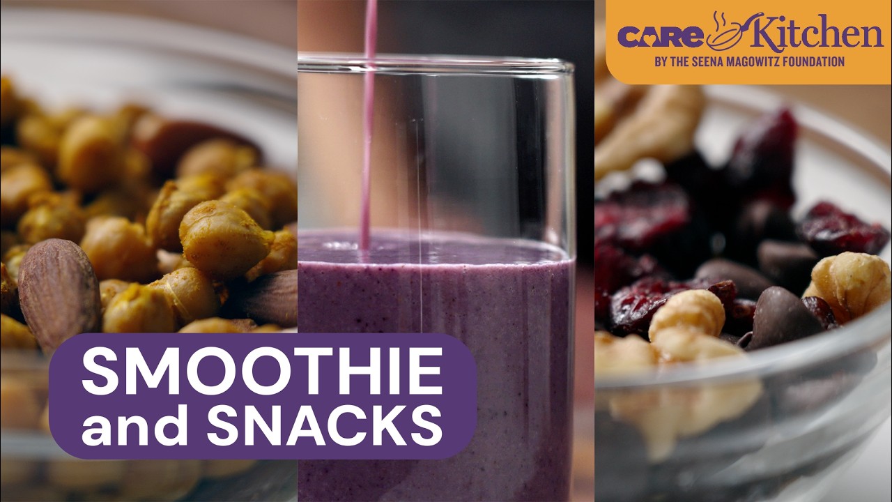 Small Bites, Big Comfort: A Smoothie and Two Snacks! Small Bites, Big Comfort: A Smoothie and Two Snacks!
