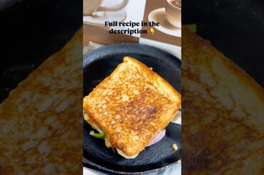 Healthy & Crispy Aloo Vegetable Sandwich#shorts#ytshorts#vegsandwich#aloosandwich#easyrecipe#viral