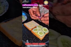 Tasty & Healthy Sandwich At Home #sandwich #homekitchen #kidscooking #cookingwithoutfire #healthy