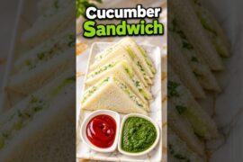 Cucumber sandwich | Cooling snack recipe #cucumbersandwich #summersnacks #devokirasoi #shorts #food