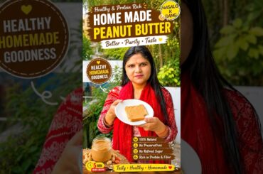 Healthy Breakfast Spread #homemade #peanutbutter #healthyrecipes #proteinrich #viral #masalokrang