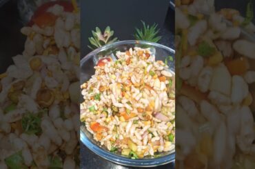 Benefits of eating murmura inBdinne..#healthydiet #murmurachat #salad #dinner