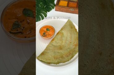 High Protein Moong Dal Dosa for Weight loss | Crispy & Easy Recipe #dosarecipe #shortsfeed #cooking
