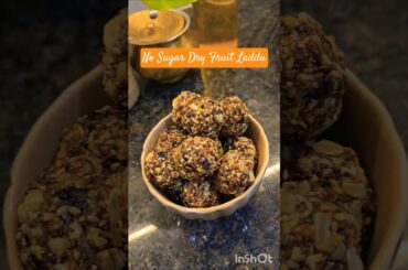 No sugar, no guilt, full taste  #trendingshorts #dryfruits #laddu #healthyrecipes #pcod #fertility