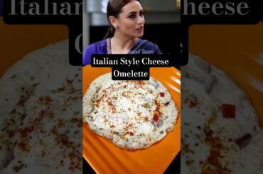 Rani Mukherjee Italian Style Cheese Omelette | Quick Racipe | ##ranimukherjee #sanjeevkapoor