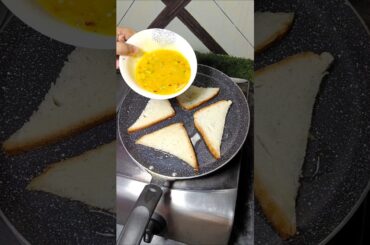 Easy Egg Bread Sandwich Recipe | Crispy & Cheesy Breakfast Sandwich #recipe #food #cooking