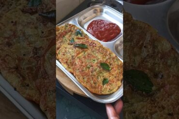 If You Want to Make Something Healthy and Easy For Breakfast #shorts #chilla #breakfast