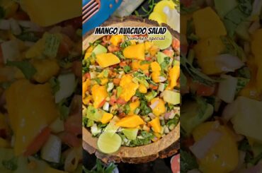 Summer Special Mango Avocado Salad Recipe | Healthy & Easy Salad Recipe # #vegansalad #mango #summer