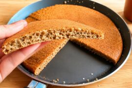 Healthy bread from 3 ingredients!NO flour, NO sugar, NO yeast, NO oven