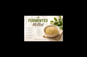 Fermented Millet Recipe | Healthy Breakfast for Gut Health