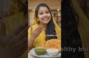 5 Minute Healthy Breakfast Recipe | #trending #viral #shortsfeed #shorts #sanjukirasoi #paratha
