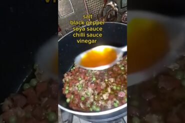 Chinese rice at home|how to make Chinese recipe|rice vegetable Rice