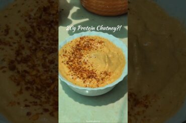 High Protein Raw Mango Paneer Chutney | 20g Protein Healthy Summer Recipe #highprotein #shorts #food