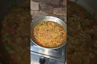 Soyabean Maggie Recipe | Protein Rich Tasty Maggie | Easy Breakfast Recipe #shorts