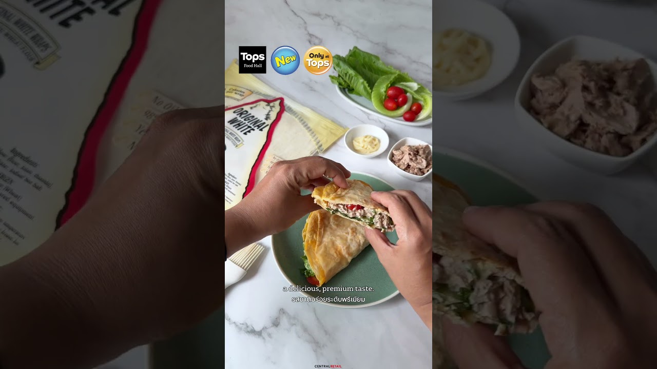 Healthy wrap made easy with Mountain Bread Healthy wrap made easy with Mountain Bread