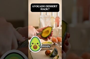 Best Avocado Dessert Hack?                  #food #healthy #recipe #recipes #cookingvideo