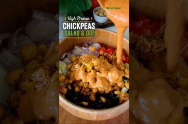 Healthy chana salad banane ki recipe | High Protein Chickpeas Salad #recipe #shorts