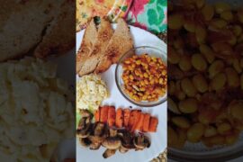 Healthy dinner recipes/Day-4 #healthydinner #soyabean #scrambledegg #shorts