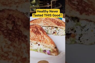 Quick & Healthy Avocado Sandwich Recipe | Healthy Avocado Sandwich for Busy Mornings #recipe