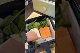 Fast and healthy Dinner with minimal efforts  #airfryer #easynutrition  #food #easyrecipes #recipe