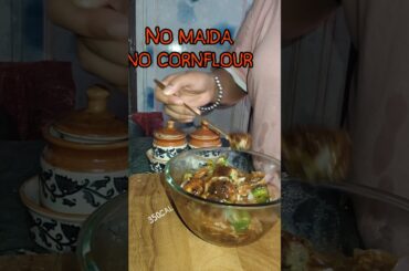 " healthy Manchurian" recipe no fry, no maida | weight lose recipe | #manchurian #lowcalorie #shorts