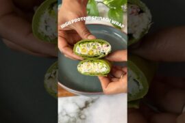 Easiest wrap for lunch #shorts #recipe #easyrecipe #weightloss #highprotein #healthylunch
