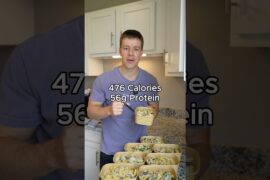 French Onion Chicken Pasta High Protein Meal Prep Recipe #shorts