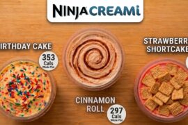 3 LOW CALORIE Ice Cream Recipes for FAT LOSS! (Ninja Creami)