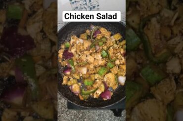High Protein Chicken Salad Recipe | Healthy Dinner for Weight Loss #fastingdiet #weightloss #dinner