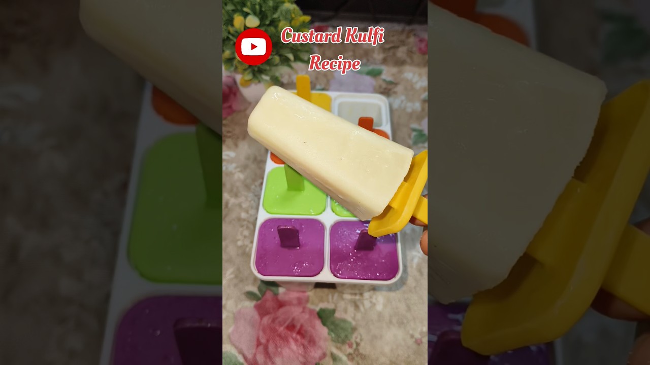 Tasty & Delicious Custard Kulfi Recipe #kulfi #custard #icecream #healthy #kulfirecipe #custardcream Tasty & Delicious Custard Kulfi Recipe #kulfi #custard #icecream #healthy #kulfirecipe #custardcream