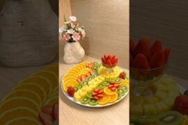 Fresh Fruit Platter Ideas #healthy #snacks