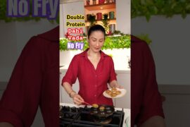 Zero Frying 100% Taste: High Protein Snack for Weight Loss- SPROUTS DAHI VADA, Mithi & Tikki Chutney