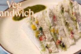 Creamy Veg Sandwich Recipe |  5 Minutes Sandwich Easy Breakfast & Snack Recipe