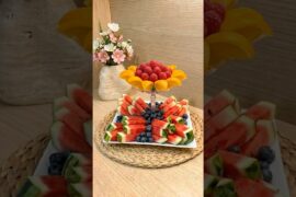 Fresh Fruit Platter Ideas for Summer#healthy #yummy #easyrecipes