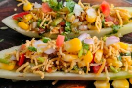 Cucumber Boat | Cucumber Boat Salad Recipe | Cucumber Boat Chaat