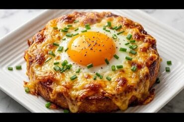 Just mix 2 eggs with bread | Viral Easy 5-minute Breakfast Recipe