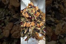 Salad Nut Mix #SaladNuts #HealthySalad #NutTopping #FreshFood #CrunchySalad