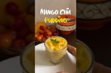 Mango Chia Pudding #ytshorts #viral #recipe #healthy #trending #summer @BitesAndSips-S